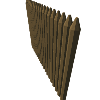 log wall 8